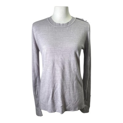 Primark Sweater Womens Medium Lavender Knitted Long Sleeve Crew Neck Pullover