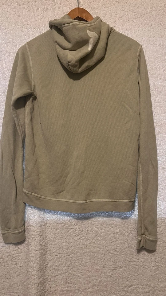 Sudadera con Capucha Free City Verde Salvia Cremallera Completa Capucha Pájaro Gráfico 3 Foto 2 de 4