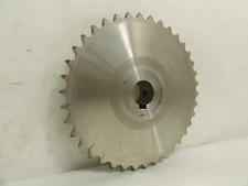 202593 Old-Stock; MFG- 40B38-25mm Sprocket # 40; SS; 38Teeth; 25mm ID