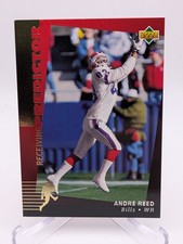💥1994 Upper Deck Predictor League Leaders Prizes #R27 Andre Reed HOF