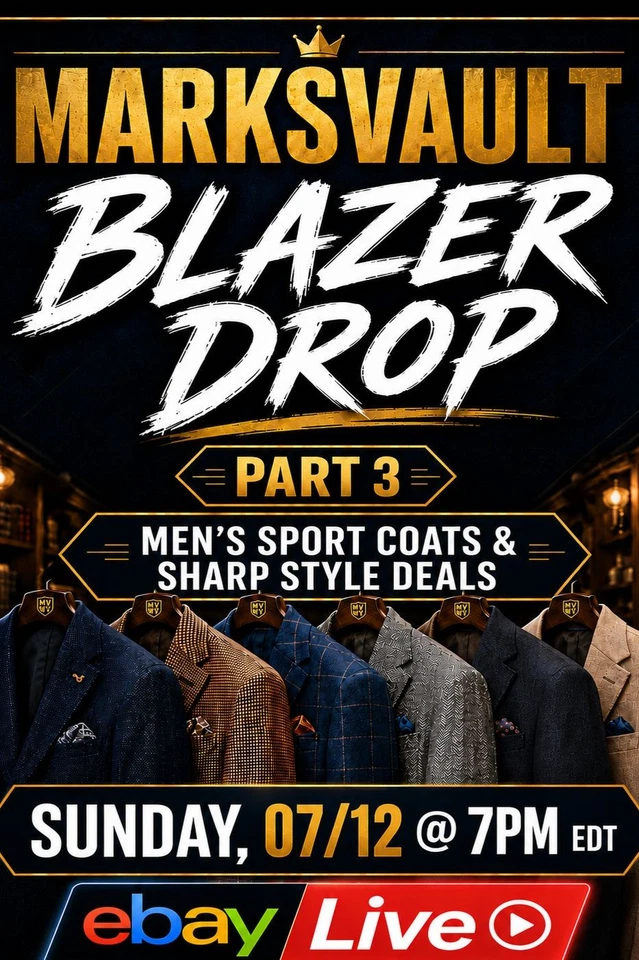 MARKSVAULT Blazer Drop PART 3: Men's High End Sport Coats and Blazers