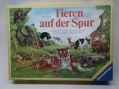 RAVENSBURGER - TIEREN AUF DER SPUR - WELCHES TIER BIN ICH