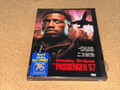 SEALED Passenger 57 DVD 1992 Snap Case Widescreen Wesley Snipes Rip On Shrink
