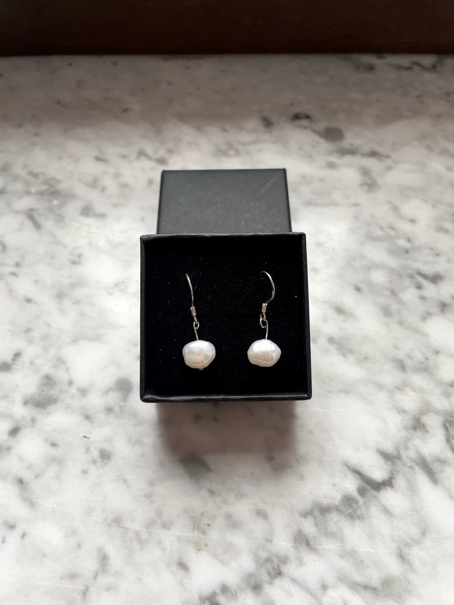 DELVA Orecchini A Goccia Con Perle D'Acqua Dolce E Zirconi – Argento 925 Anallergico, Placcati Oro 14K – Regalo Elegante Per Donna