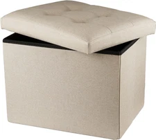 Ottoman Storage Ottoman Collapsible Ottoman with Storage Foot Rest Small Ottoma