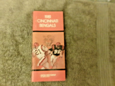 1981 CINCINNATI BENGALS MEDIA GUIDE Yearbook 1982 SUPER BOWL CRIS COLLINSWORTH R