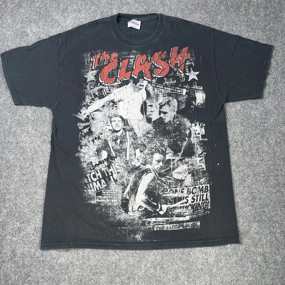 Vintage Clash Shirt In Men's Vintage T-Shirts for sale | eBay