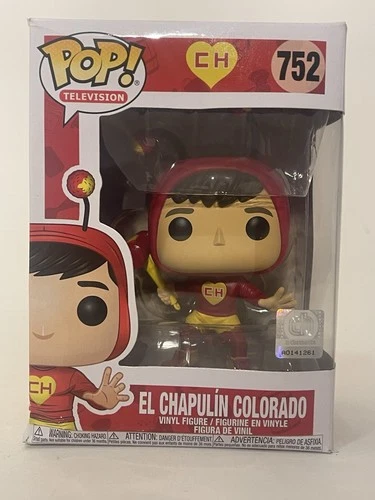 Funko Pop Television El Chapulin Colorado #752 Vinyl Figure Mexican Super Hero