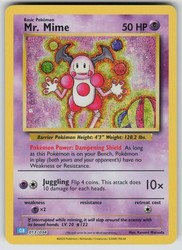 Mr. Mime 013/034 Trading Card Game Classic Holo