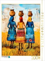 Calvendo Puzzle Three African Women On Their Way Home | 2000 Pieces, Finished Si