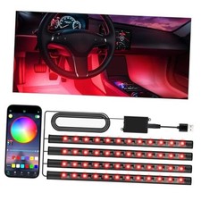 LED Lights Interior for Car Accessories, Christmas Stocking Stuffers multicolor