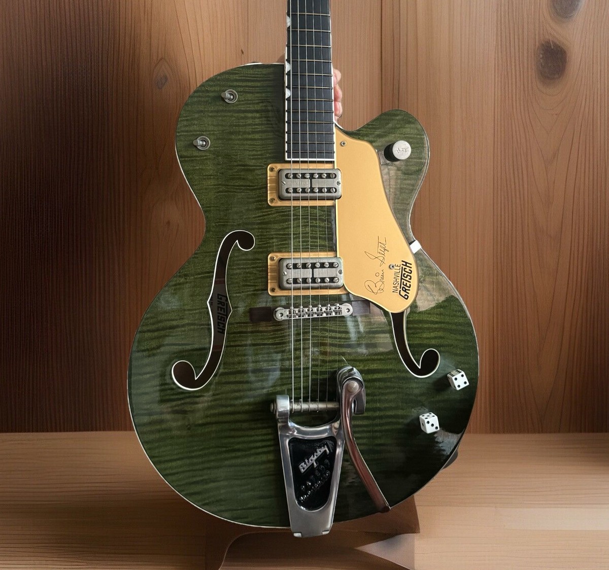ギター Gretsch6120ssu Brian setzer nashville Gretsch Guitars G6120SSU Brian Setzer Nashville Semi-Hollow