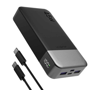 Power Bank 20000mAh 45W Charging Portable External Battery Backup For Cell Phone