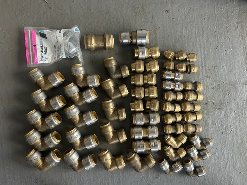 SharkBite Brass fittings Lot