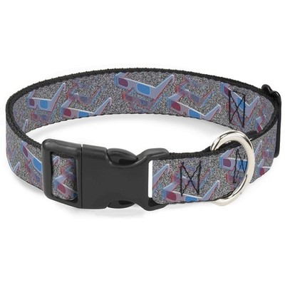Plastic Clip Collar 3-D Glasses w/TV Noise Small 9.5-13'' (US IMPORT)