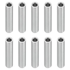 PATIKIL M5 Aluminum Spacers, 10 Pcs Metal Spacer Aluminum 5.2mm ID x 8mm OD x...