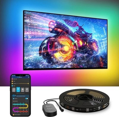 Govee TV LED Backlight, RGBIC TV Backlight for 55-65 inch TVs, Smart LED Lights