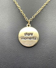 BCBGeneration Necklace Women 24 Gold Tone Tab...