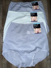 Bali  3-Pair Womens Brief Skimp Skamp Underwear Panties Nylon Blend A  S