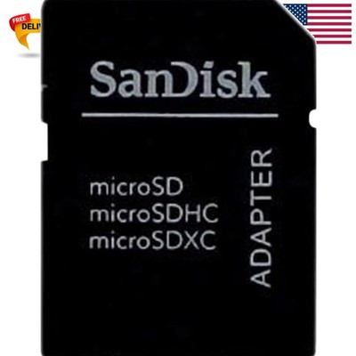 SanDisk MicroSD to SD Memory Card Adapter - Essential Tool for Tech Enthusiasts