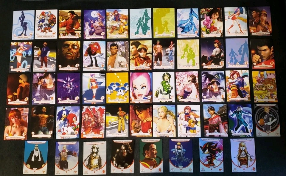 Sega Dreamcast Trading Cards 100+ Singles Your Pick Limited Run Games