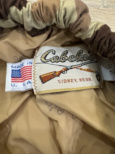 Vintage Cabelas Men's Goretex Hunting Pants 2XL Duck Camo Insulated USA *FLAW - Picture 15 of 21