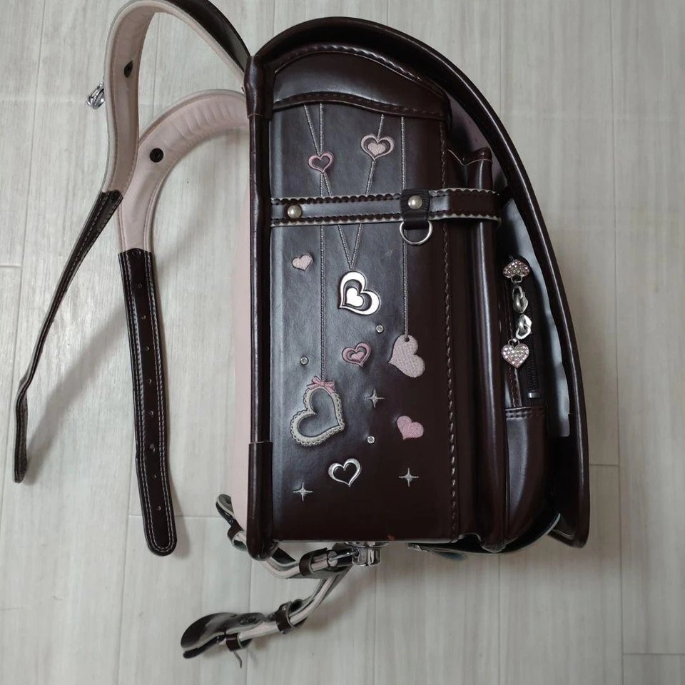Randoseru 日本书包 儿童 女孩 背包 深棕色 日本 #MUR14 — 第 2/4 张图片