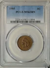 1905 Indian cent, PCGS MS63