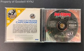 Street Fighter III 3rd Strike Sega Dreamcast CIB Capcom 2000