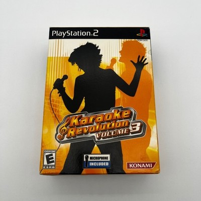 Karaoke Revolution Volume 3 PlayStation 2 Complete Big box