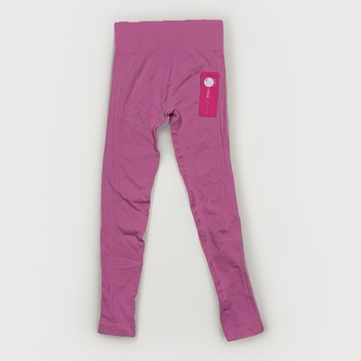 NWT Yogalicious Girls Seamless Icelyn Leggings Sz: M 10 Color: Pink