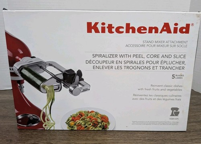 #ad #ad KitchenAid Stand Mixer Spiralizer Attachment with Peel Core and Slice KSM1APC $34.99