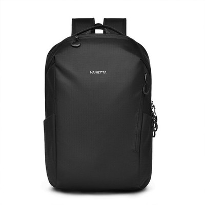 Laptop Backpack Minimalist Water Resistant Daypack Triple Padded Back 25L
