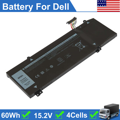 Replace 1F22N Battery For Dell Alienware M15 M17 R1 7590 7790 G7 Series 60Wh NEW