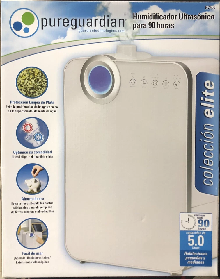 Pure Guardian Elite Smart Mist Digital Ultrasonic Humidifier. New In Box. - Image 4 of 4