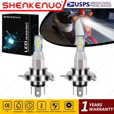 For Honda CHF50 Metropolitan 2002-2009 2X HS1 9003 LED Headlight Bulbs 55W White