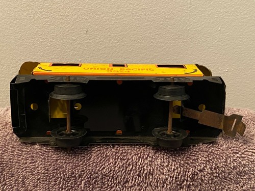 MARX TIN TRAIN Union Pasific 3824 Caboose Car Made in USA Marx Lines - Picture 11 of 12