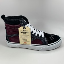 VANS Sk8 Hi MTE, Mens 8 / Womens 9.5, Port Royale Black True White VN0A4BV7XKZ