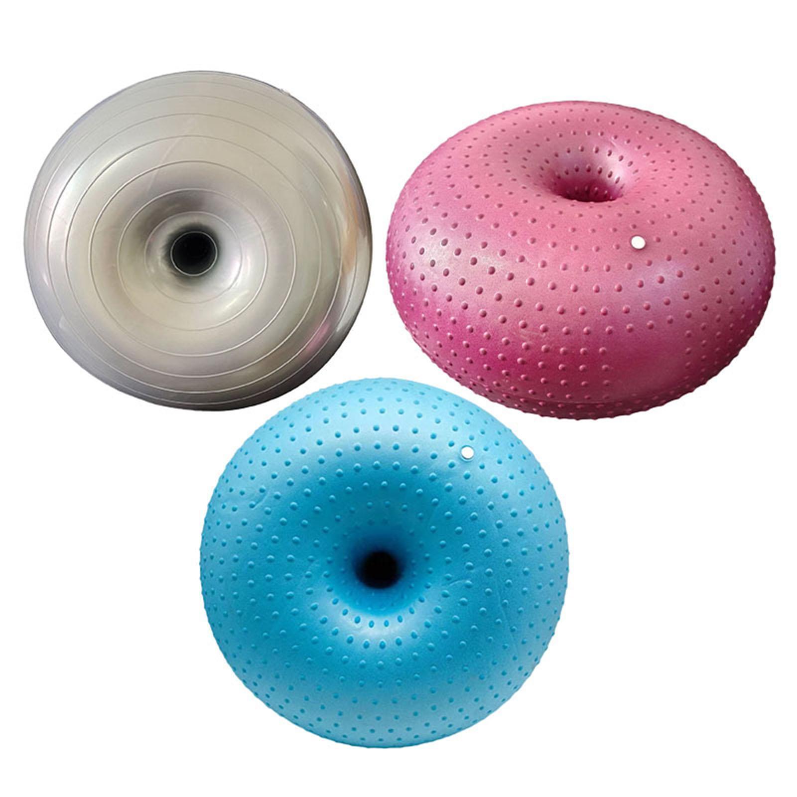 Donut Ball, Gymnastikball, Fitnessball, Stabilitätsball für Yoga, Balance- &
