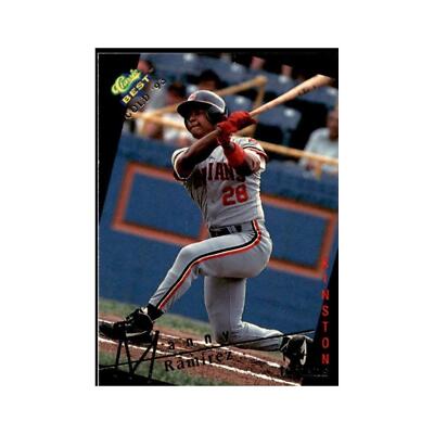 1993 Classic Best Gold Many Ramirez Kinston Indians #124