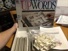Vintage UpWords 3-D Word Game *complete* 1988 Milton Bradley #4312