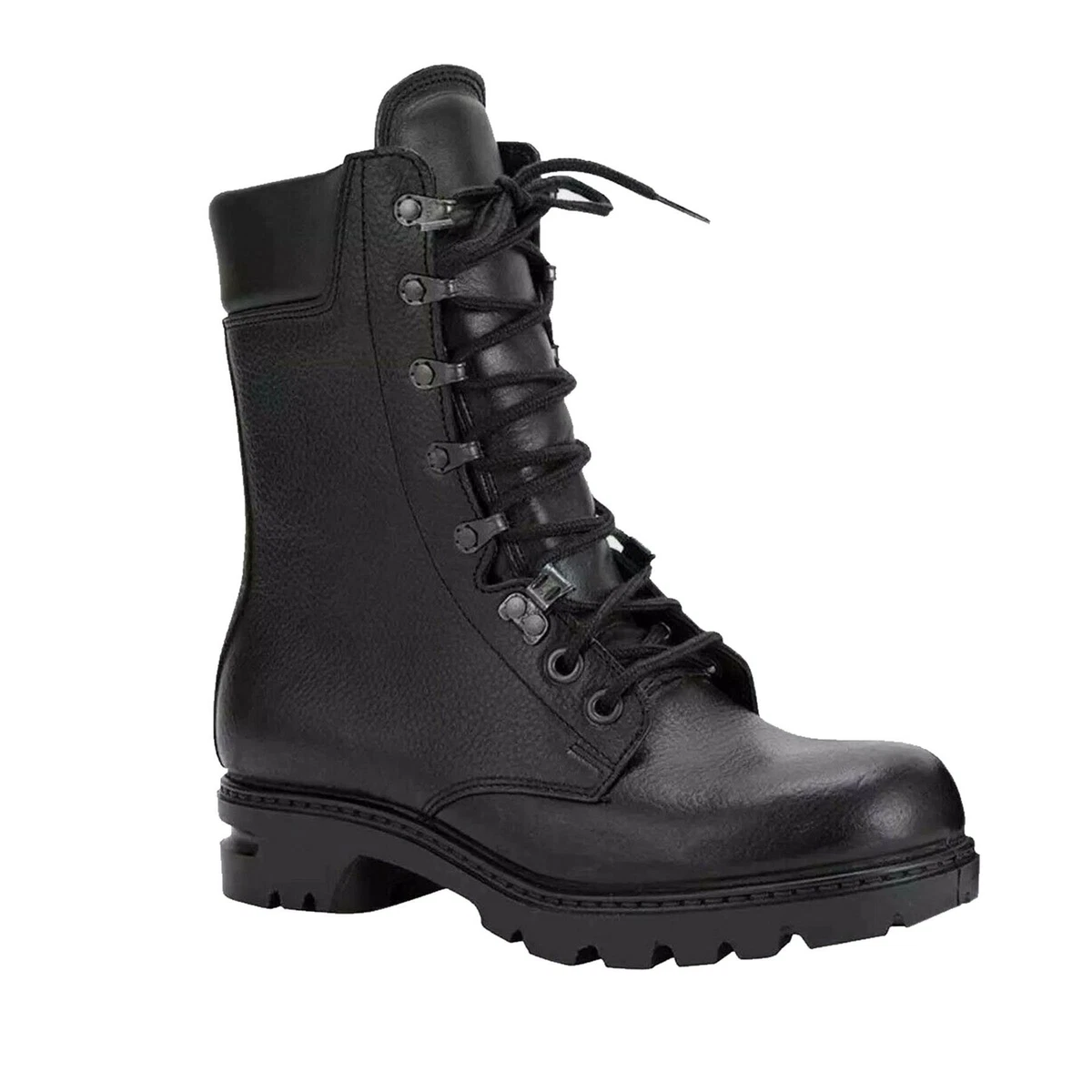Army Boot Genuine Dutch Military Combat Leather High Leg Tactical Hiking Work
