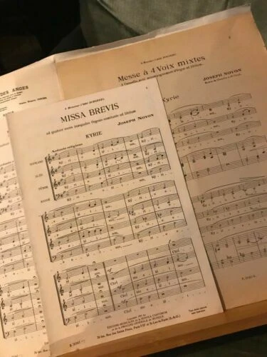 Partitions de chansons anciens et vintage pour orgue