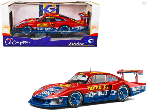 Porsche 935 Moby Dick #30 RHD Kreepy Krauly 6 Hours of Mid-Ohio Solido 1/18 Car - Picture 3 of 6