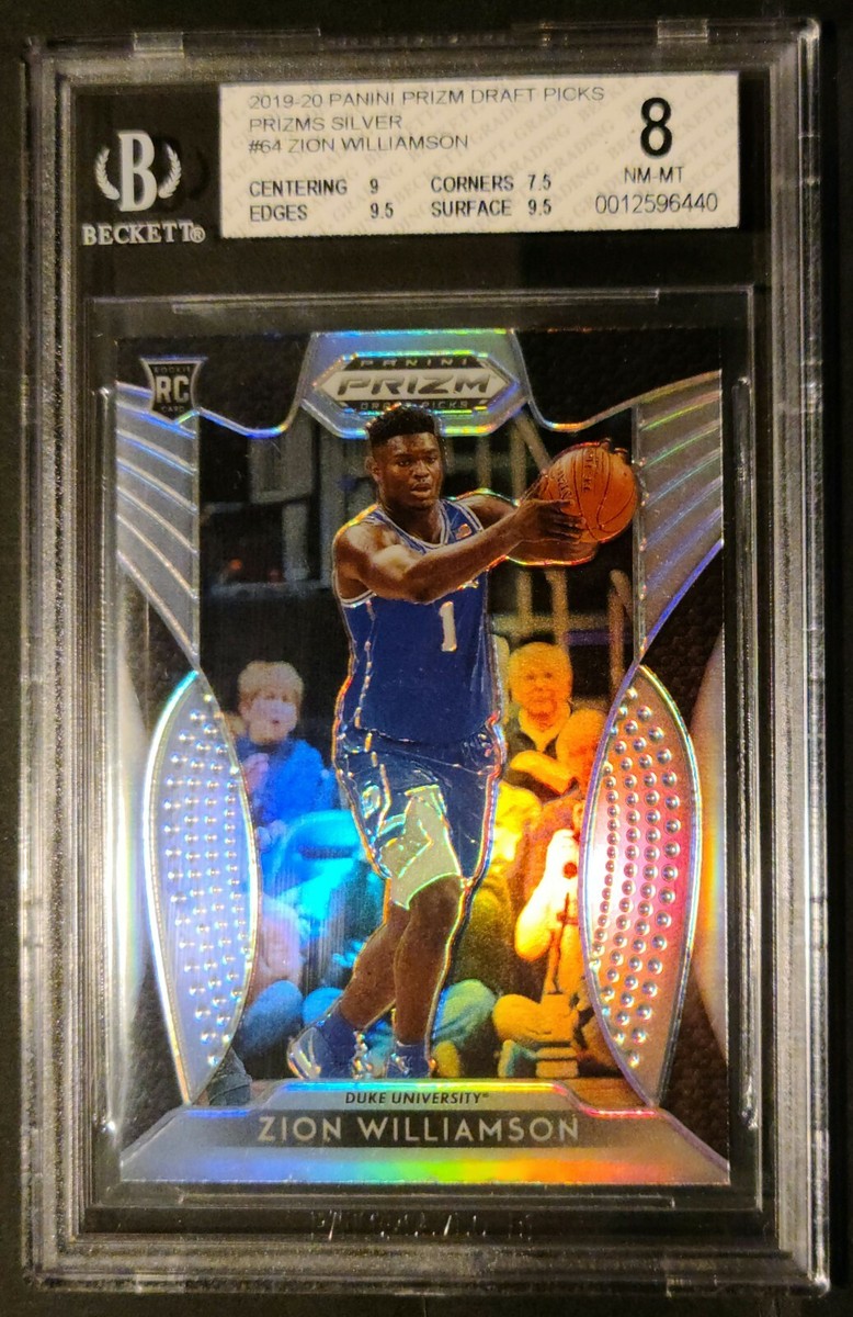 2019-20 Panini Prizm Draft Picks Silver Prizm Zion
