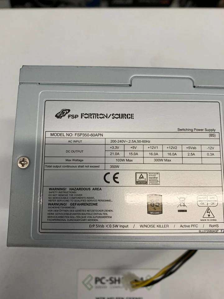 FSP Netzteil Model: FSP350-60APN 350W - Bild 2 von 3