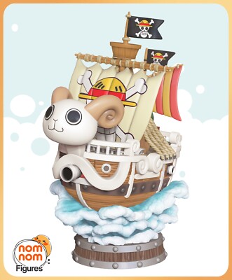 Chibi Going Merry - One Piece - Fan Art Figur - Resin 3D Druck 95mm