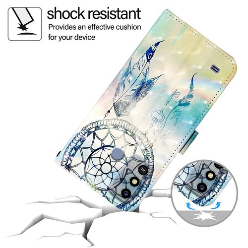 For ZTE Blade A52 A73 A75 V70 Nubia Z60 Ultra 3D Pattern Flip Wallet Book Cover - Picture 2 of 19