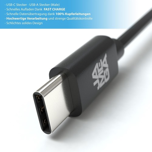 2m USB-C Kabel do szybkiego ładowania Kabel do transmisji danych do Samsung Huawei HTC LG Google - Zdjęcie 3 z 7