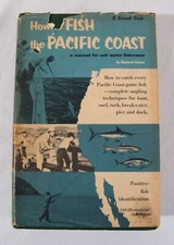 How to Fish the Pacific Coast by Raymond Cannon, 1953 HC, VG